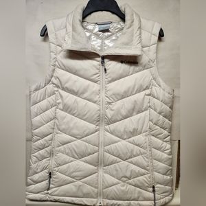 Columbia Heavenly Vest women's L chalk